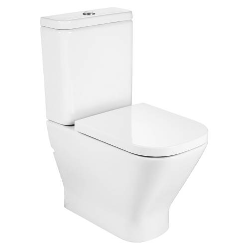 Унитаз-компакт Roca Gap 34273700Н безободковый с микролифтом