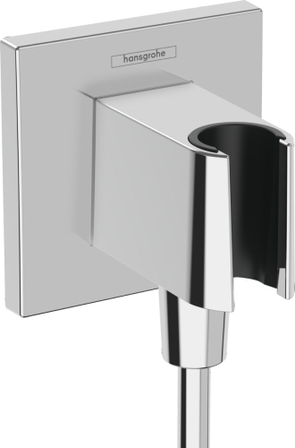 Шланговое подключение с держ д/душа КВАДРАТ хром FixFit Porter E HANSGROHE 26889000 Шланговое подключение с держ д/душа КВАДРАТ хром FixFit Porter E HANSGROHE 26889000