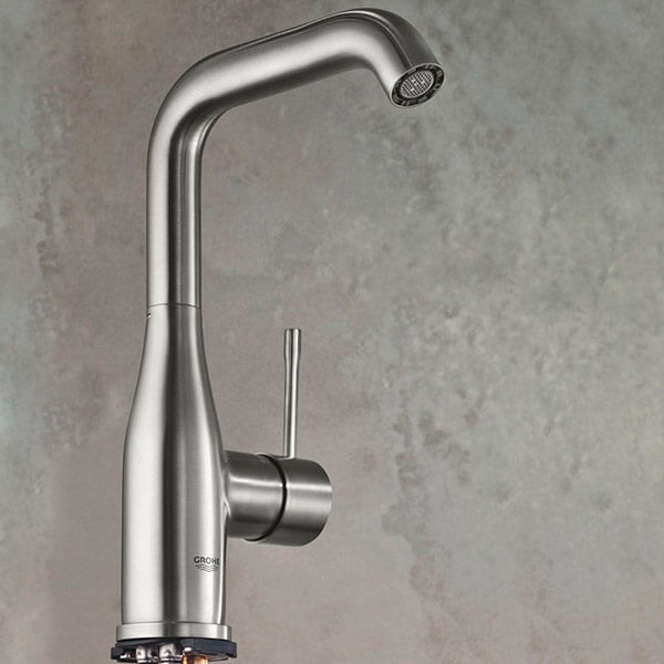 Смеситель для раковины Grohe Essence+ 32628DC1 сталь