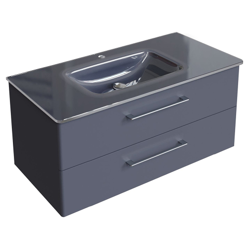 Тумба 1000 2ящ подвес + раковина OW15 стекл Графит ACCORD CAPRIGO Тумба 1000 2ящ подвес + раковина OW15 стекл Графит ACCORD CAPRIGO
