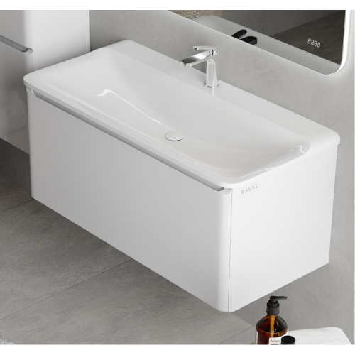 Тумба с раковиной Raval Welto Solo 100 Тумба с раковиной Raval Welto Solo 100