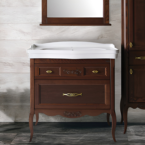 Тумба с раковиной ASB Wood Line Модерн 85 антикварный орех Тумба с раковиной ASB Wood Line Модерн 85 антикварный орех