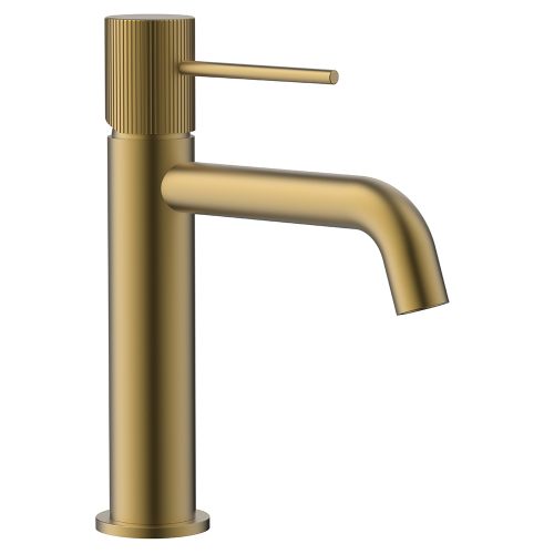 Смеситель для раковины AVS Pulse брашированное золото Смеситель для раковины AVS Pulse брашированное золото