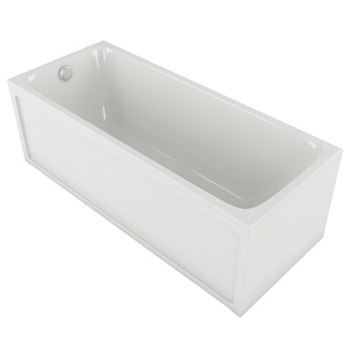 Акриловая ванна Aquatek Мия 160x70 белая, без каркаса