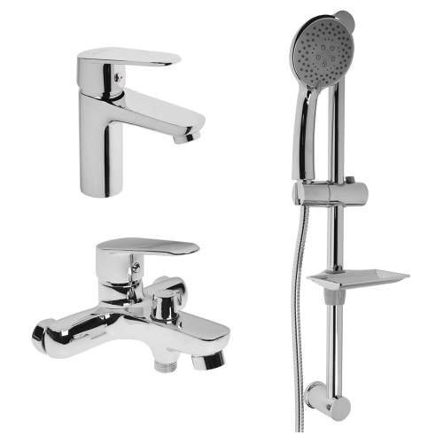 Душевой комплект 3в1 Accoona A2669 хром  Душевой комплект 3в1 Accoona A2669 хром