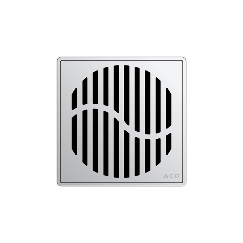 5141.08.28 Решетка ВОЛНА квадр б/замка ACO