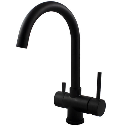 Смеситель для кухни Paffoni Stick SK190NO черный матовый