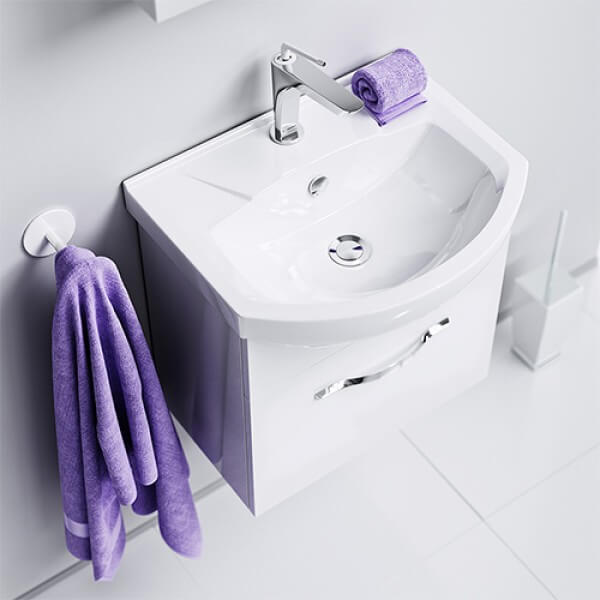 Тумба с раковиной 50 подвесная Аллегро Aqwella Agr.01.05/1 Тумба с раковиной 50 подвесная Аллегро Aqwella Agr.01.05/1