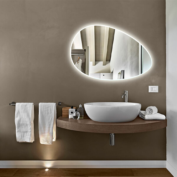 Зеркало с подсветкой AVS Свияж 90x60 см