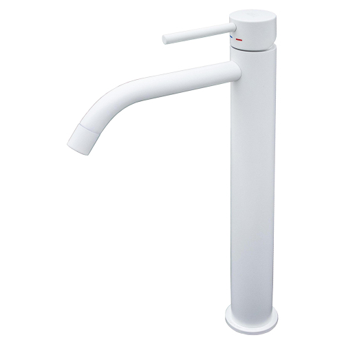 Смеситель для раковины Paffoni Light LIG081BO белый матовый