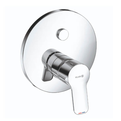 Смеситель для ванны и душа Kludi Pure&Easy 376590565 хром