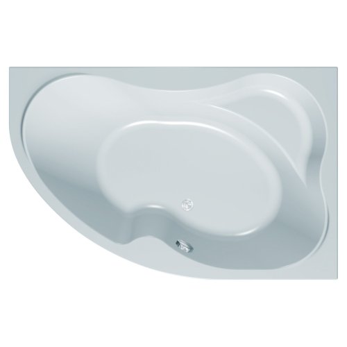 Акриловая ванна Kolpa-San Lulu 170х100 L белая, с каркасом, крепежем и экраном
