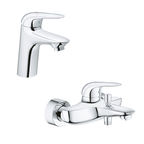 Комплект смесителей GROHE Eurostyle 23715003+23726003 хром