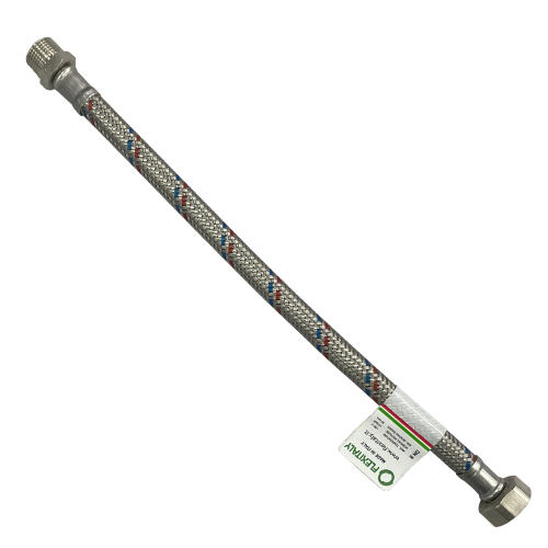 Подводка к смесителю Flexitaly 150040540RB DN8 3/8"н*1/2"в 40 см Подводка к смесителю Flexitaly 150040540RB DN8 3/8"н*1/2"в 40 см