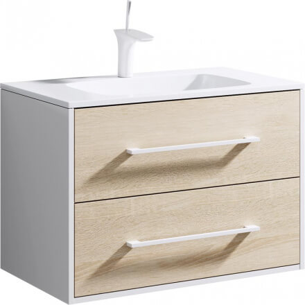 Тумба с раковиной Майами 750 AQWELLA MAI0175 Тумба с раковиной Майами 750 AQWELLA MAI0175