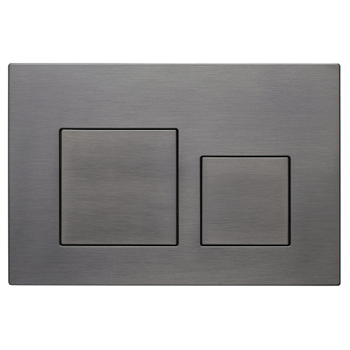 Клавиша смыва AVS оружейная сталь квадратные кнопки