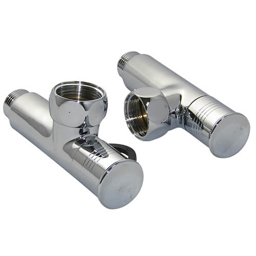 Кран угловой (г/ш) 1х3/4" пара Smart SMT8841SCH0510/2