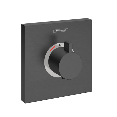 Термостат для душа Hansgrohe ShowerSelect HighFlow 15760340 черный Термостат для душа Hansgrohe ShowerSelect HighFlow 15760340 черный
