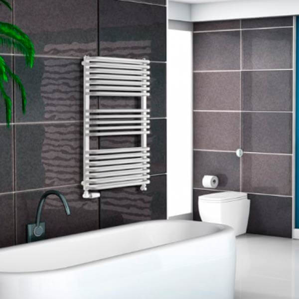 Полотенцесушитель электрический Luxrad Salto Max 92х53 белый матовый