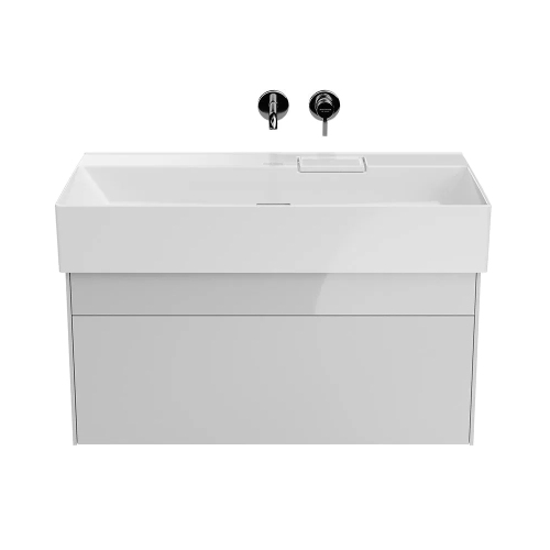 Тумба с раковиной Kerama Marazzi Logica 90 белая матовая Тумба с раковиной Kerama Marazzi Logica 90 белая матовая