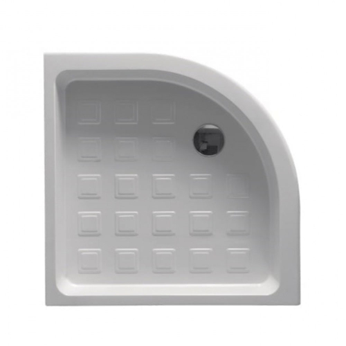 KERASAN Retro поддон угловой полукруглый 90х90см, диаметр слива 90, цвет белый KERASAN Retro поддон угловой полукруглый 90х90см, диаметр слива 90, цвет белый