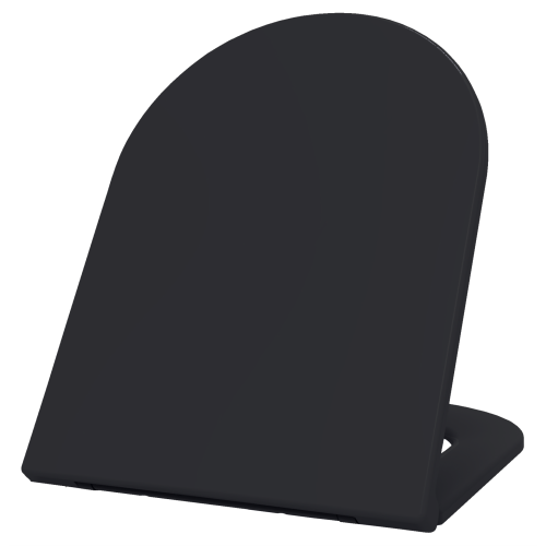 Крышка-сиденье AVS 2059YH с микролифтом быстросъемное, черное