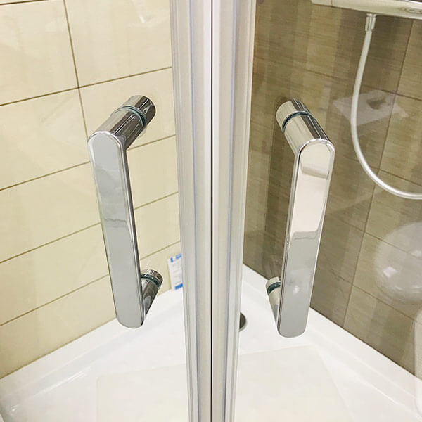 Душевой уголок AVS Раунд 120x90 профиль хром, стекло прозрачное