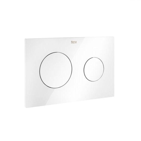 890089000 Клавиша смывная 2 режима PL10 /25х16/ (белый глянц) ROCA