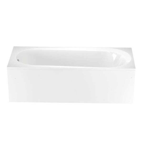 Акриловая ванна Alba Spa Baline 170х70 белая, без ножек