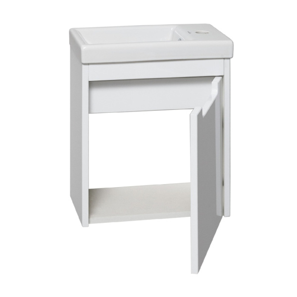 Тумба с раковиной Runo Микра 00000001078+УТ000002244 40 правая Тумба с раковиной Runo Микра 00000001078+УТ000002244 40 правая