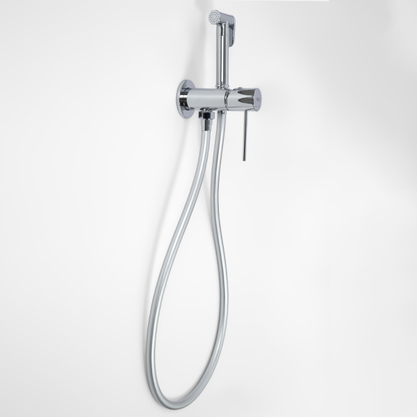 Гигиенический душ со смесителем AVS Slimmer хром