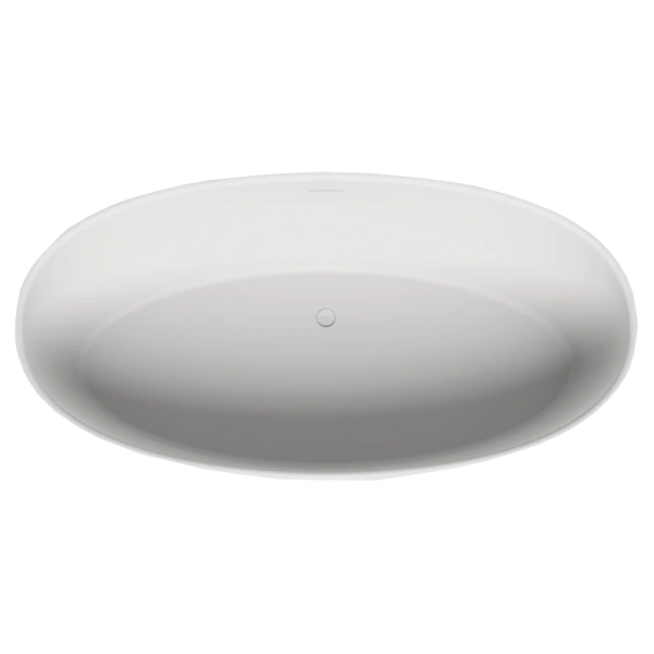 Ванна из искусственного камня Salini Alda S-Stone 170х80 белая матовая, с донным клапаном Ванна из искусственного камня Salini Alda S-Stone 170х80 белая матовая, с донным клапаном