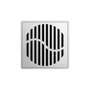 5141.08.28 Решетка ВОЛНА квадр б/замка ACO