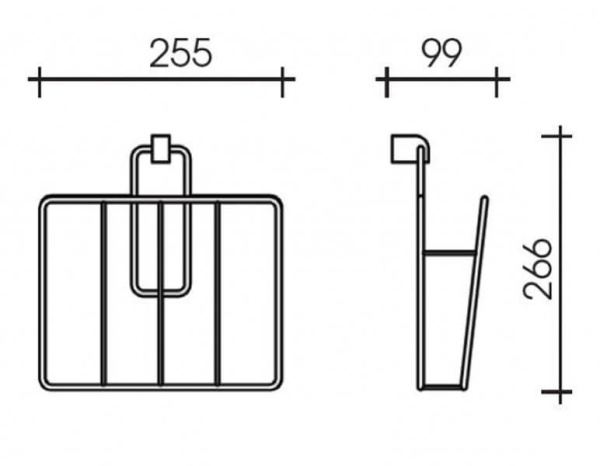 Газетница Allom Schein 2216-H
