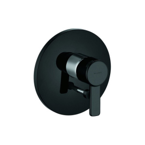 Смеситель для ванны и душа Kludi Zenta 386608675+88077 черный