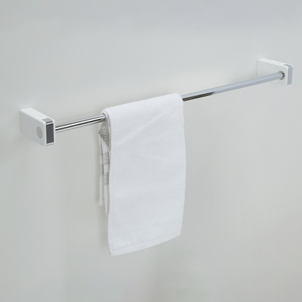 Полотенцедержатель AVS 60 см, хром/белый