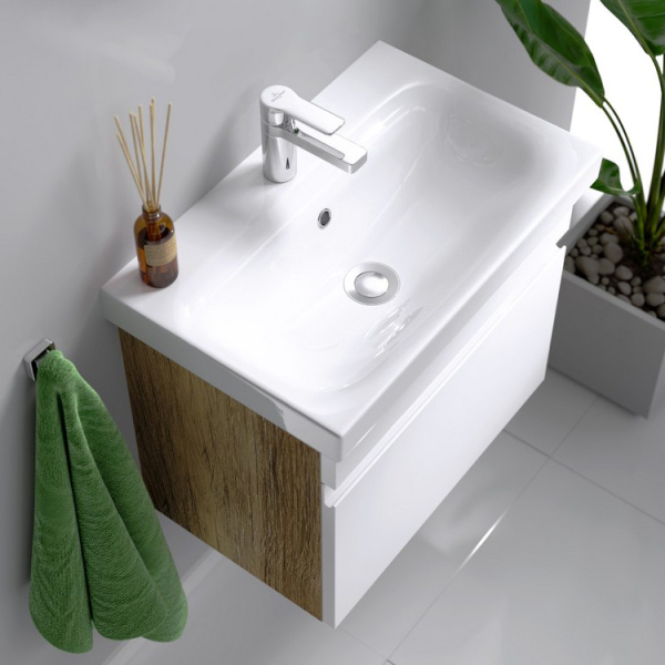 Тумба с раковиной Aqwella Smart SRT0105DB 50 белая Тумба с раковиной Aqwella Smart SRT0105DB 50 белая