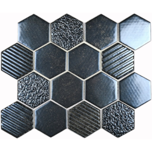 Мозаика Bonaparte Saba Iron 30,4x26,4 стеклянная