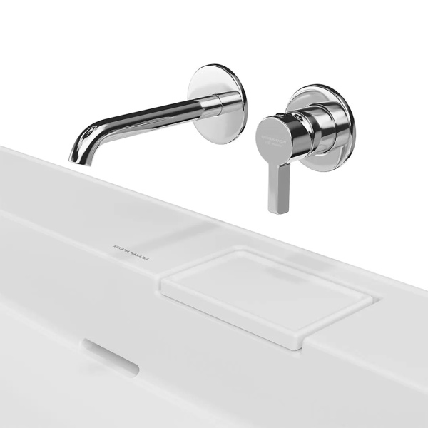 Тумба с раковиной Kerama Marazzi Logica 90 белая матовая Тумба с раковиной Kerama Marazzi Logica 90 белая матовая