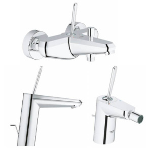 Комплект смесителей GROHE Eurodisc Joy 23427000+23431000+24036000 хром