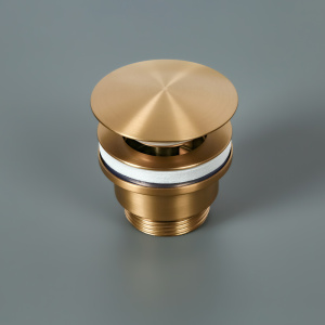 Донный клапан AVS универсальный, брашированное золото Донный клапан AVS универсальный, брашированное золото