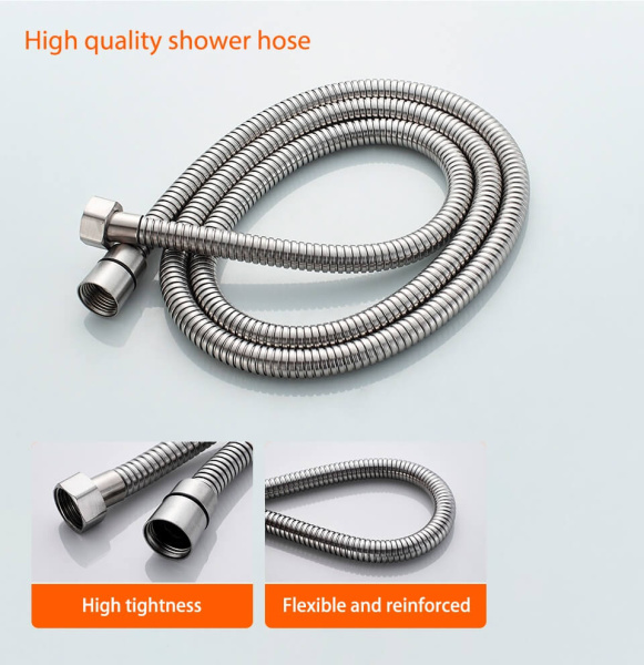 Смеситель универсальный Accoona Н206 A71206 сталь Смеситель универсальный Accoona Н206 A71206 сталь