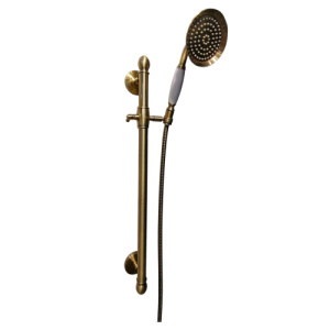 КОМПЛЕКТ Душевая cтойка+ ручной душ+ шланг БРОНЗА ESKO