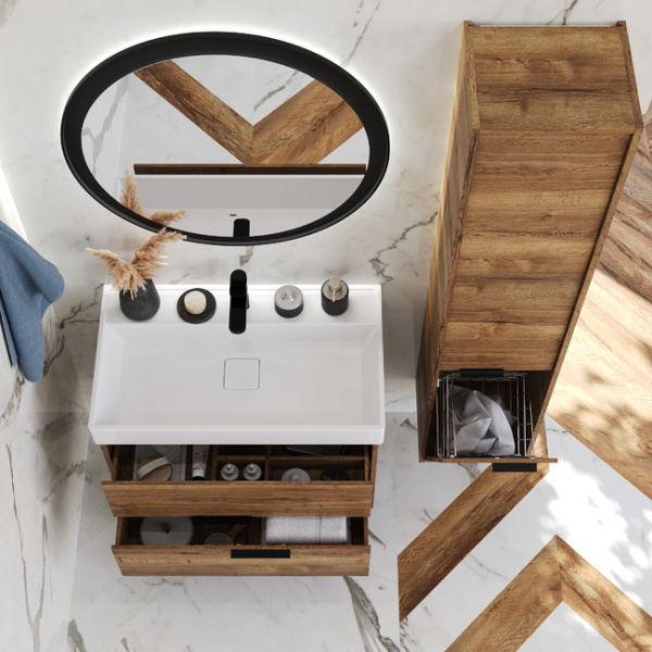 Тумба с раковиной Briz Тесо 243 03-18080-17Н 80 см Тумба с раковиной Briz Тесо 243 03-18080-17Н 80 см