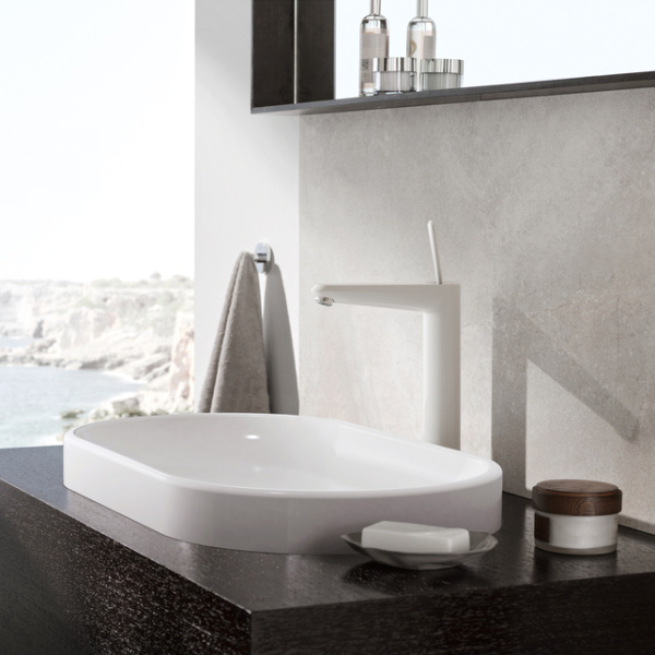 Смеситель для раковины Grohe Eurodisc Joy 23428LS0 белый