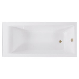 Ванна из искусственного камня Aqua de Marco Malta 170x80 белая с каменными ножками