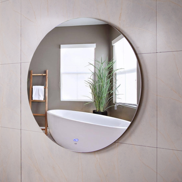 Зеркало с подсветкой AVS Лангано 100x100 см, антипар