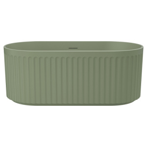 Акриловая ванна AVS Олимпия 170x75 оливковая темная матовая, c донным клапаном