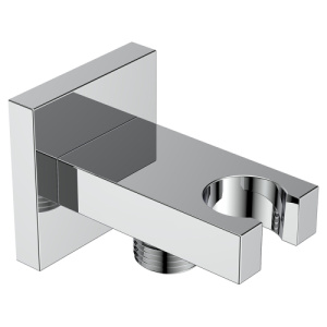 Шланговое подключение с держателем AVS хром