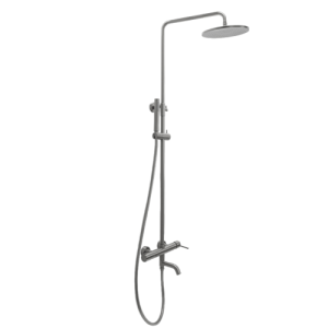 Душевая стойка AVS Slimmer оружейная сталь